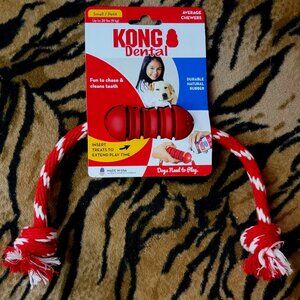 Kong Dog Dental Rope Small New!